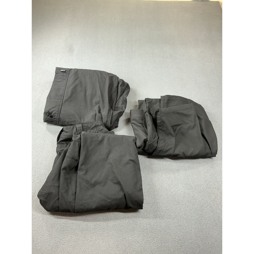 3 5.11 Pants Mens 32x30 Black Cargo Regular Fit Polyester Cotton Canvas Pockets